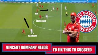 Why Vincent Kompany NEEDS To Adapt To Be Successful: Bayern Munich 24/25 Tactical Analysis