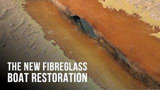 How to Fix a Crack or, Hole in a Fibreglass Boat - The NEW Fibreglass Boat Restoration Project!