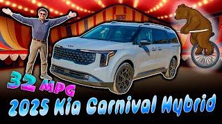 2025 Kia Carnival Hybrid Review | The Un-Minivan Gets More Efficient