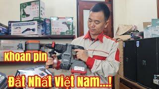 Máy Khoan Pin Đắt Nhất Việt Nam