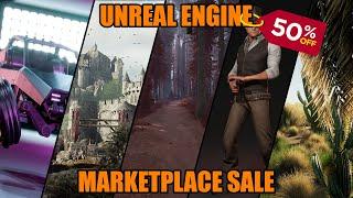 Unreal Engine Marketplace September Sale | Top 10 Assets | 50% Off