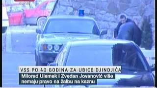 Presuda za atentat pravosnažna