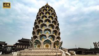 Visit China's Most Incredible Buddhist Temple: Did They Build a "Big Pineapple"?