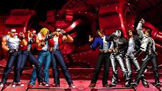 [KOF Mugen] Terry Bogard Team vs Kyo Kusanagi Team