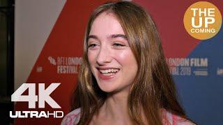 Raffey Cassidy on The Other Lamb, female empowerment at London Film Festival premiere