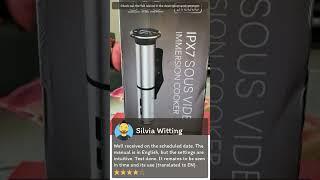 Review [Aliexpress] Biolomix 2nd Generation Stainless Steel Sous Vide Cooker IPX7 Waterproof Digita