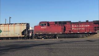 The End of a Canadian Pacific Grain Train