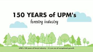 150 years of forest industry at UPM