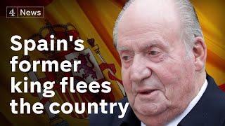 Former King of Spain Juan Carlos leaves country amid scandals