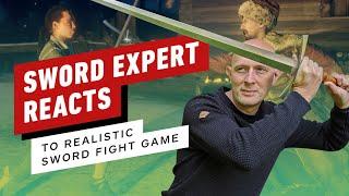 Sword Expert Reacts to Realistic Sword Fighting Game | Hellish Quart