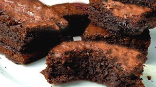 Best Fudgy Chocolate Brownies recipe | fudgy brownies recipe | brownies recipe | Samina Food Story