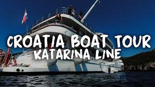 Croatia Katarina Line Boat Tour/ Dubrovnik Walls/ Slano Street Food Day 1