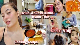 LIVING ALONE IN MUMBAI | Caeser Lily’s update-New Assamese Vlog @KerlineVlogs