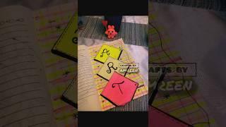 Sticky Note Ideas  #youtubeshorts #art #craft #ideas #stickynotes #colorful  #craftsbyamreen