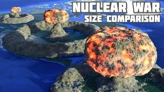 United States and Russia - Nuclear Explosion Comparison