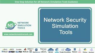 Network Security Simulation Tools | Network Security Simulation Tools Projects