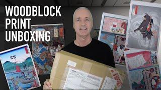 Japanese Woodblock Print Unboxing