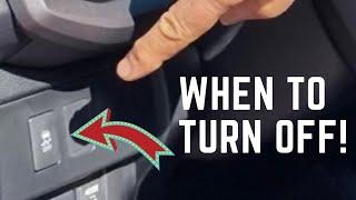 Traction Control Off Button: Mechanic explains what it does and when to turn traction control off