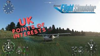 Flight Simulator 2020 UK Points of Interests