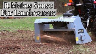 Why a Tractor Forestry Mulcher Makes Sense | MP348 Mulcher & TYM 2515