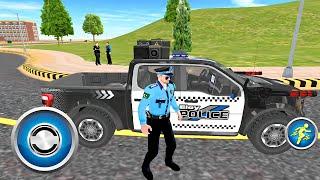 Stopping a Bank Robbery in City Police Car Chase Game 3D - Android Gameplay