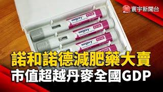 諾和諾德減肥藥大賣 市值超越丹麥全國GDP｜#寰宇新聞 @globalnewstw