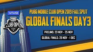 [ID Bahasa] PMCO Global Finals Day 3 | Vivo | Fall Split | PUBG MOBILE CLUB OPEN 2019