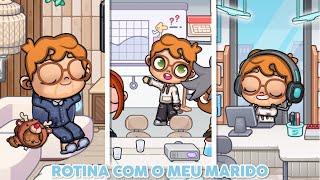 ROTINA DE UM DIA COM O MEU MARIDO  (Avatar World)