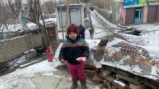 Life in Skardu in Winter|Heavy Snowfall Harsh Weather But Natural And Peaceful Views of Skardu.