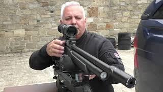 testing the sightmark wraith on fx streamline air rifle