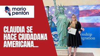 La Madrina Claudia se convierte en ciudadana americana y tiene un mensaje importante