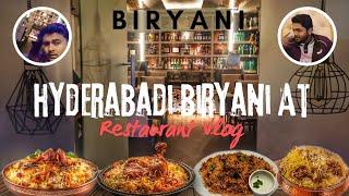 Hyderabadi Biryani At Restaurant, Medinipur, Vlog, Hyderabadi Chicken Biryani, Best Biryani Vlog