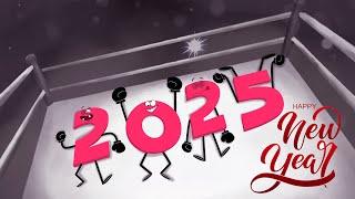 Wish You  Happy New Year 2025 | Prayan Animation Studio