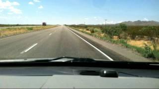 2 1/2 Hour Trip From Alamogordo NM To El Paso TX In 1 1/2 Minutes