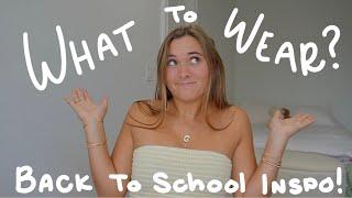 Back to SCHOOL outfit inspo + Mini HAUL | Dress CODE friendly!! 