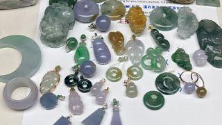 #翡翠#缅甸天然翡翠#jade#天然缅甸玉石a貨翡翠珠宝代购直播中,natural jade jewelry live, China,green jadeite