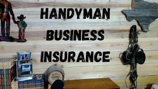 Handyman Business Insurance