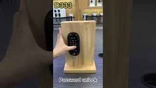 Nasentons simple D333 smart deadbolt lock show