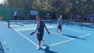 WINDIEST QUARTER-FINAL MATCH! 10 DUPR Charlestion Pickleball Tournament at Litchfield SC