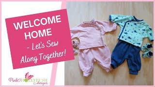 Welcome Home Baby Layette Sewing Pattern