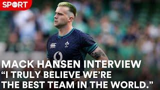 Mack Hansen on return from injury, life outside rugby, Ireland's form,