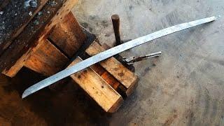 A simpler way to forge a shinogi zukuri katana (3)