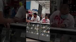 BROMA A EMPLEADO DE WALMART!  #shorts