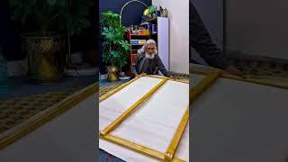 Canvas For Arabic Calligraphy Painting ‍️ #shorts