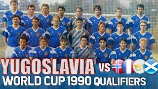 Yugoslavia World Cup 1990 Qualification All Matches Highlights | Road to Italy