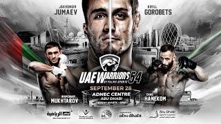 UAE Warriors 54: Jakhongir Jumaev vs Kirill Gorobets