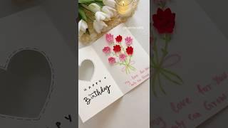 DIY Blooming flowersCard #crafts #diy#handmade #papercrafts #giftideas #art #cardideas