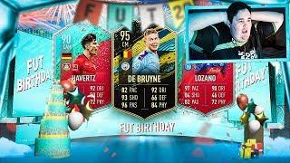 ABSOLUTELY CRAZY FUT BIRTHDAY PACK OPENING!!! - FIFA 20