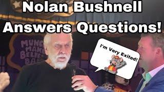 Nolan Bushnell Interview! - Chuck E. Cheese - Northridge, CA - Reopening Party - 4K Visuals - 2023!!