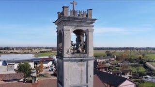 Le campane di Tainate di Noviglio (MI) salutano Don Paolo Banfi